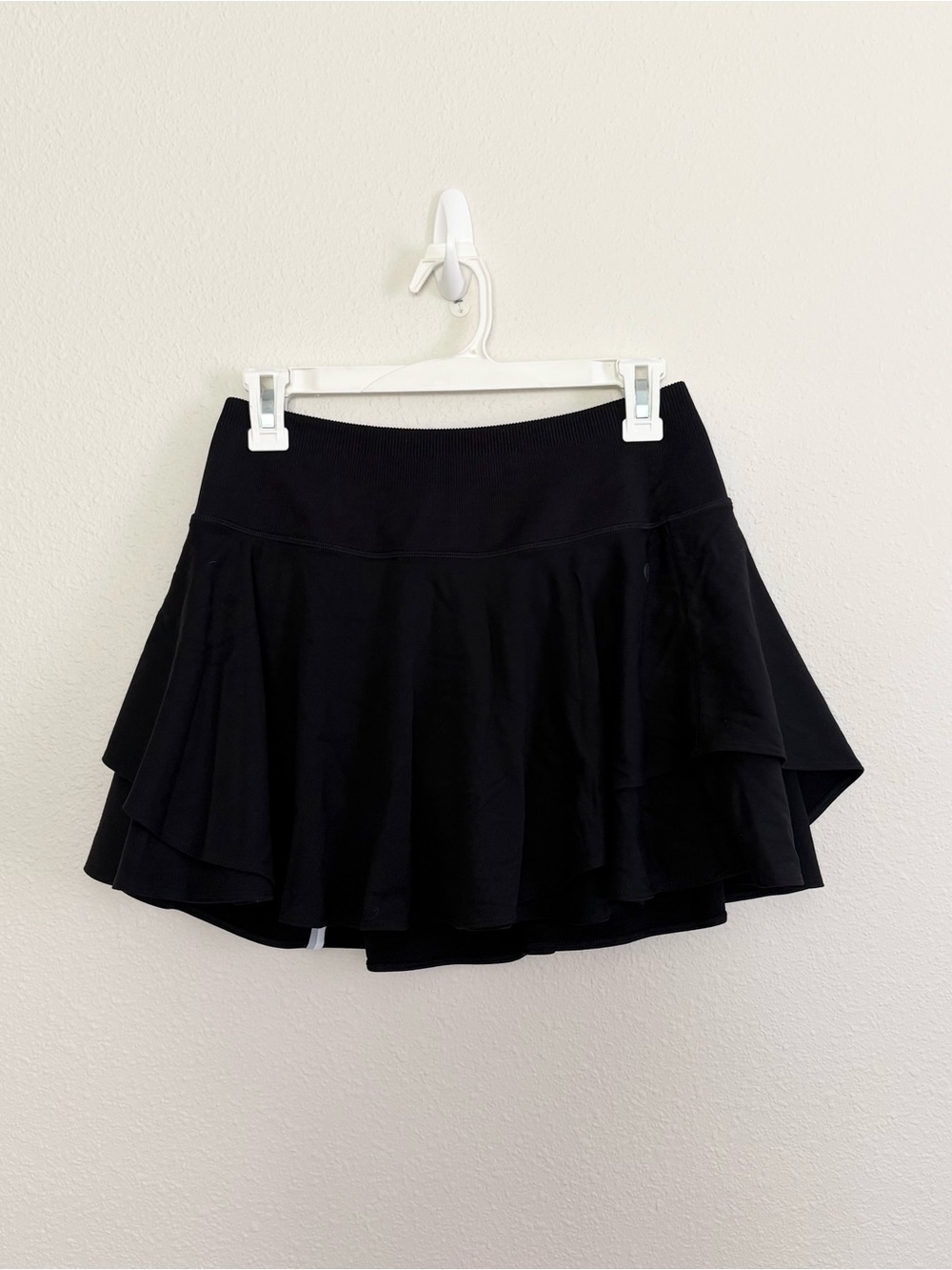 Rhoback Women’s Sydney Tennis Skirt Skort Golf Stretch Flowy Black Size S